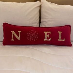 NOEL Christmas pillow